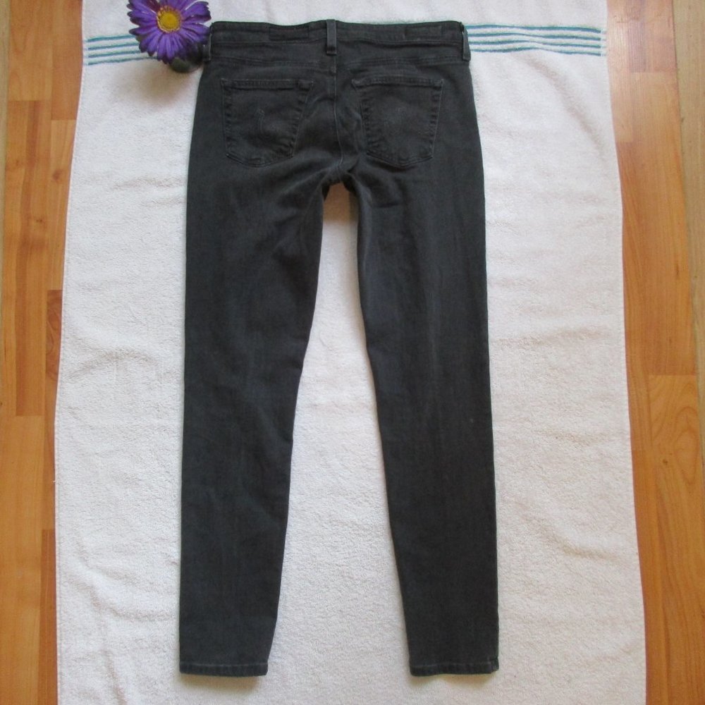 AG Adriano Goldschmied Jeans Size 29 Skinny Ankle Gray Denim the Legging - Picture 10 of 12